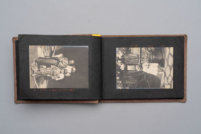 Five photo albums on the Imperial Japanese Navy, compiled by a naval captain, 1919-1940