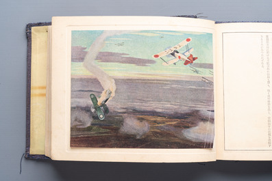 Seven Japanese military commemorative albums on the Second Sino-Japanese War and WWII, 1930-1945