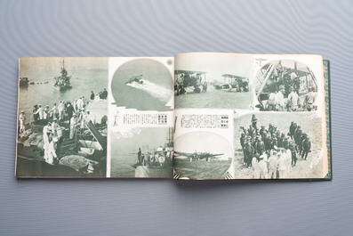 Seven Japanese military commemorative albums on the Second Sino-Japanese War and WWII, 1930-1945