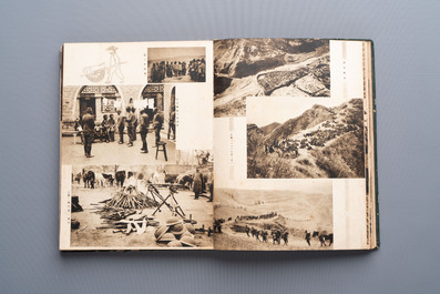 Seven Japanese military commemorative albums on the Second Sino-Japanese War and WWII, 1930-1945