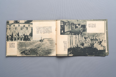 Seven Japanese military commemorative albums on the Second Sino-Japanese War and WWII, 1930-1945