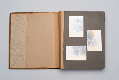 Five photo albums on the Imperial Japanese Navy, compiled by a naval captain, 1919-1940