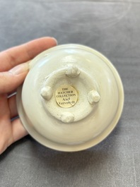 Five Chinese white-glazed 'Hatcher Cargo' shipwreck bowls, Transitional period