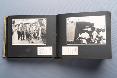 Seven Japanese military commemorative albums on the Second Sino-Japanese War and WWII, 1930-1945