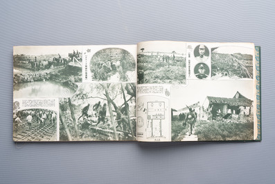 Seven Japanese military commemorative albums on the Second Sino-Japanese War and WWII, 1930-1945