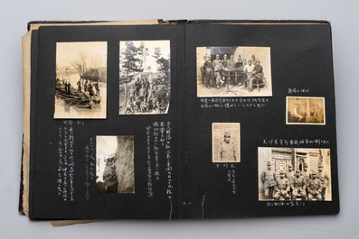 Three photo albums on the Imperial Japanese Army, Second Sino-Japanese War, 1937-1945