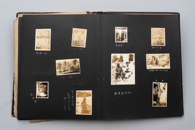 Three photo albums on the Imperial Japanese Army, Second Sino-Japanese War, 1937-1945