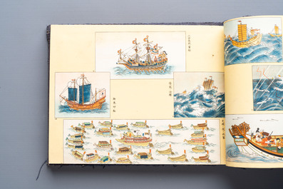 Seven Japanese military commemorative albums on the Second Sino-Japanese War and WWII, 1930-1945