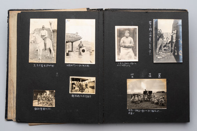Three photo albums on the Imperial Japanese Army, Second Sino-Japanese War, 1937-1945