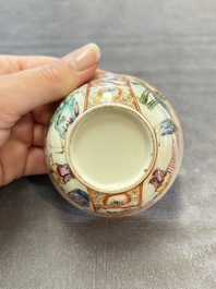 A varied collection of 11 Chinese famille rose wares, Qianlong