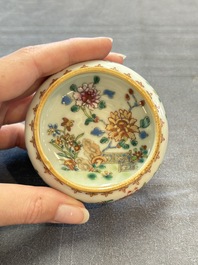 A varied collection of 11 Chinese famille rose wares, Qianlong