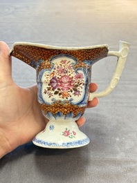 A varied collection of 11 Chinese famille rose wares, Qianlong