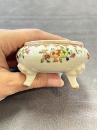 A varied collection of 11 Chinese famille rose wares, Qianlong