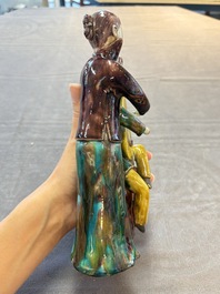 A Chinese sancai-glazed biscuit 'musician' group, Republic