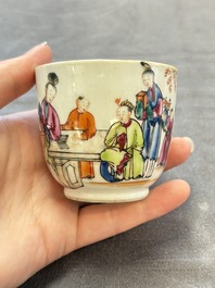 A varied collection of 11 Chinese famille rose wares, Qianlong