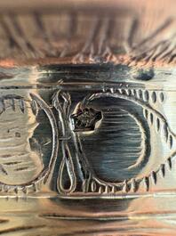A large and impressive Neo-Gothic silver standing cup, probably Germany, 19th C. or earlier