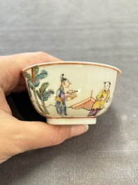 A varied collection of 11 Chinese famille rose wares, Qianlong