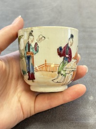 A varied collection of 11 Chinese famille rose wares, Qianlong