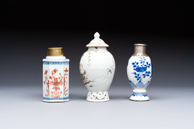 13 Chinese blue, white and polychrome wares, Kangxi and later