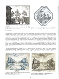 A rare blue and white Dutch Delft 'View of Duinrell' plaque, after an engraving by Petrus Schenk, first half 18th C.