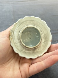 Five Chinese blue and white vases, Kangxi/Qianlong