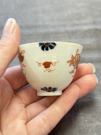 A collection of 17 Chinese blue, white and famille rose wares, Kangxi/Qianlong