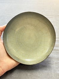 A Chinese guan-type dish, Yuan/Ming