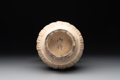 Four Chinese and Thai monochrome wares, 19/20th C.