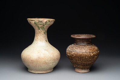 Four Chinese and Thai monochrome wares, 19/20th C.