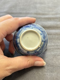 13 Chinese blue, white and polychrome wares, Kangxi and later