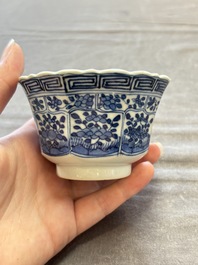 13 Chinese blue, white and polychrome wares, Kangxi and later
