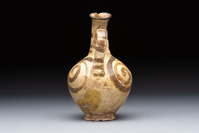 A study collection of five pieces of ceramic, Persia and Asia, 12th C. and later