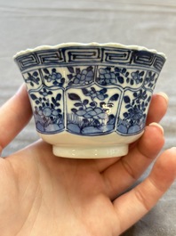 13 Chinese blue, white and polychrome wares, Kangxi and later