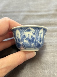 13 Chinese blue, white and polychrome wares, Kangxi and later