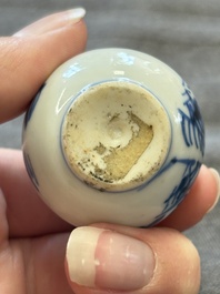 13 Chinese blue, white and polychrome wares, Kangxi and later