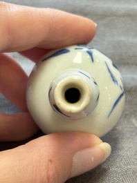 13 Chinese blue, white and polychrome wares, Kangxi and later