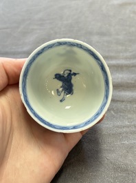 13 Chinese blue, white and polychrome wares, Kangxi and later