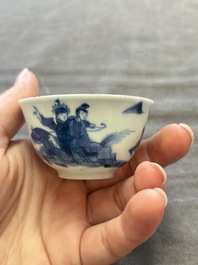 13 Chinese blue, white and polychrome wares, Kangxi and later