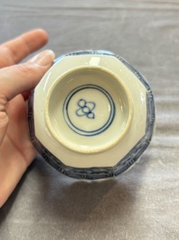 13 Chinese blue, white and polychrome wares, Kangxi and later