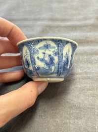 13 Chinese blue, white and polychrome wares, Kangxi and later