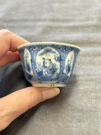 13 Chinese blue, white and polychrome wares, Kangxi and later