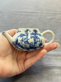 13 Chinese blue, white and polychrome wares, Kangxi and later