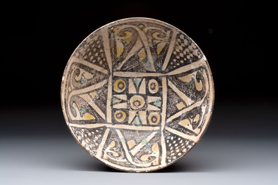 Three Persian pottery bowls, 10th C. and later