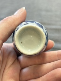 13 Chinese blue, white and polychrome wares, Kangxi and later