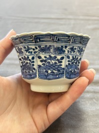 13 Chinese blue, white and polychrome wares, Kangxi and later