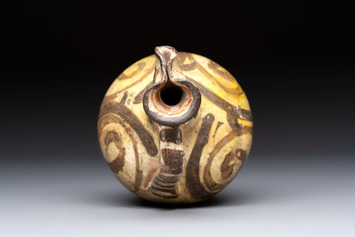 A study collection of five pieces of ceramic, Persia and Asia, 12th C. and later
