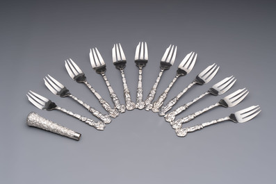 A group of 17 silver wares, mainly Southeast Asia, 19/20th C.