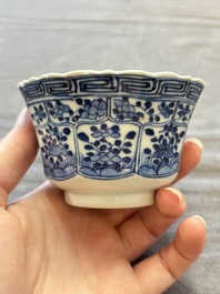 13 Chinese blue, white and polychrome wares, Kangxi and later
