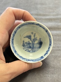 13 Chinese blue, white and polychrome wares, Kangxi and later