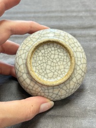 Seven Chinese ge-type wares, 19/20th C.